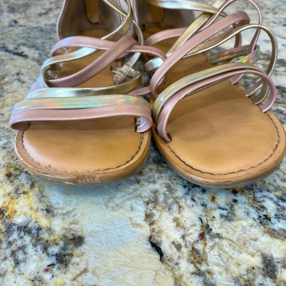 Girls dress ankle sandals size 13​